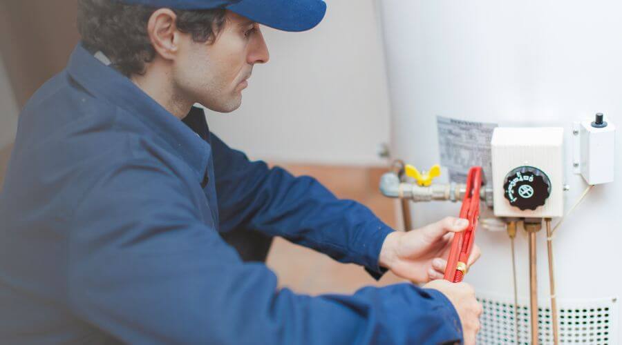 Local tankless water heater installation in Valmeyer, IL